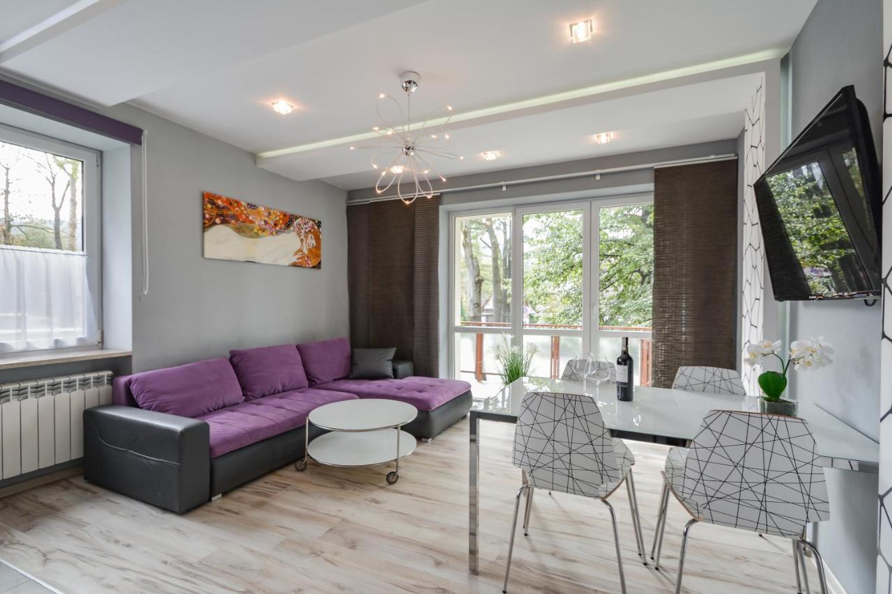 Apartament Rodzinny Hrabiego - Sauna, Centrum Zakopanego Ul Zamoyskiego, Balkon, 2 Sypialnie, Parking, Gorne Krupowki Eksteriør bilde